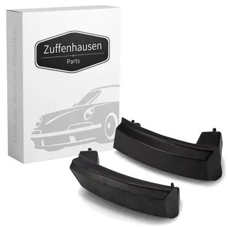 2x Rammschutzleiste Gummiblende f&uuml;r PORSCHE 911 2.7/3.0/3.2 Carrera 3.0/3.3 Turbo vorne