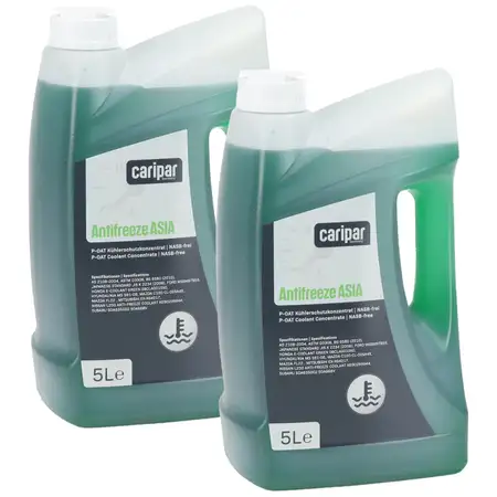 10L 10 Liter CARIPAR ANTIFREEZE ASIA Frostschutz K&uuml;hlerfrostschutz Konzentrat