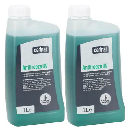 2L 2 Liter CARIPAR ANTIFREEZE BV Frostschutz K&uuml;hlerfrostschutz Konzentrat