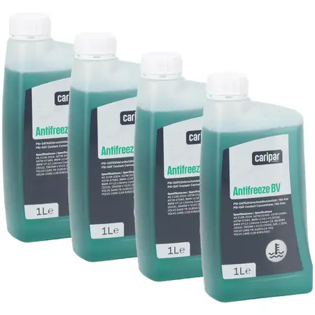 4L 4 Liter CARIPAR ANTIFREEZE BV Frostschutz K&uuml;hlerfrostschutz Konzentrat