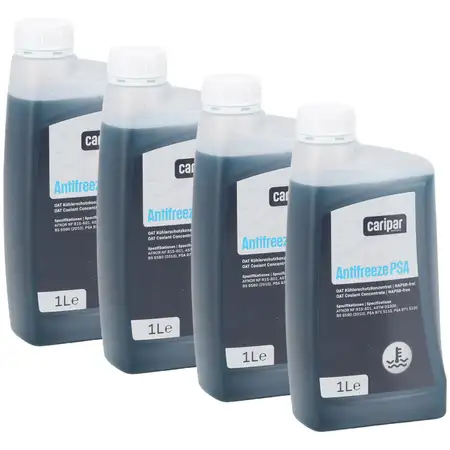 4L 4 Liter CARIPAR ANTIFREEZE PSA Frostschutz K&uuml;hlerfrostschutz Konzentrat