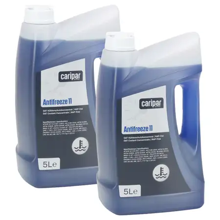 10L 10 Liter CARIPAR ANTIFREEZE 11 Frostschutz K&uuml;hlerfrostschutz Konzentrat