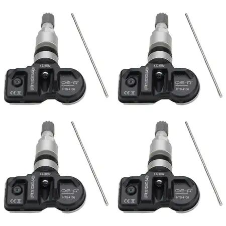 4x CARIPAR Reifendrucksensor MERCEDES W246 W204 W205 W212 W461 W463 W166 W222 0009050030