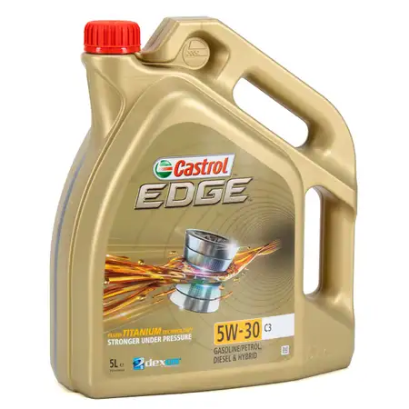 CASTROL Motor&ouml;l &Ouml;l TITANIUM 5W30 C3 dexos2 MB 229.31/51 VW 505.00/01- 5L 5 Liter