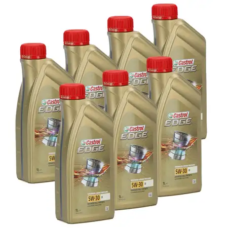 7L 7 Liter CASTROL Edge Motor&ouml;l &Ouml;L 5W30 M BMW Longlife-04 MB 229.31/51/52