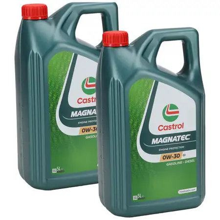 10L 10 Liter CASTROL MAGNATEC 0W-30 C2 Motor&ouml;l &Ouml;l ACEA C2 PSA B71 2312