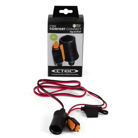 CTEK 56-573 Cofort Connect CIG Socket Adapter Buchse Zigarettenanz&uuml;nderdose 1.0m 12V