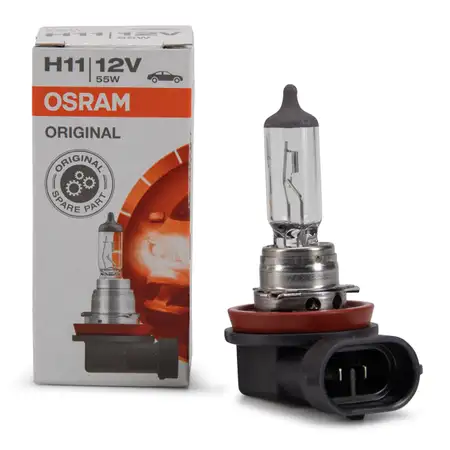 OSRAM 64211 Gl&uuml;hlampe Halogenlampe H11 ORIGINAL LINE 12V 55W PGJ19-2