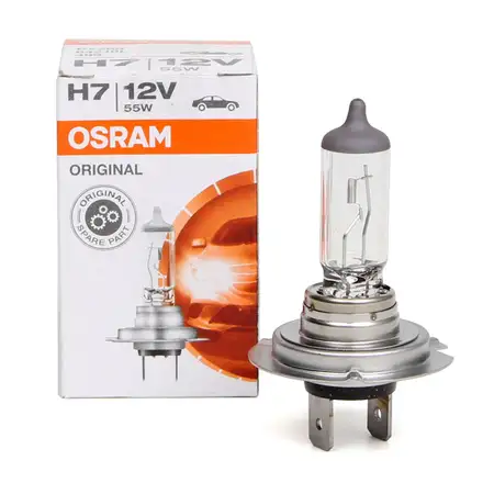 OSRAM 64210L Halogenlampe Gl&uuml;hlampe H7 LONGLIFE 12V 55W PX26d