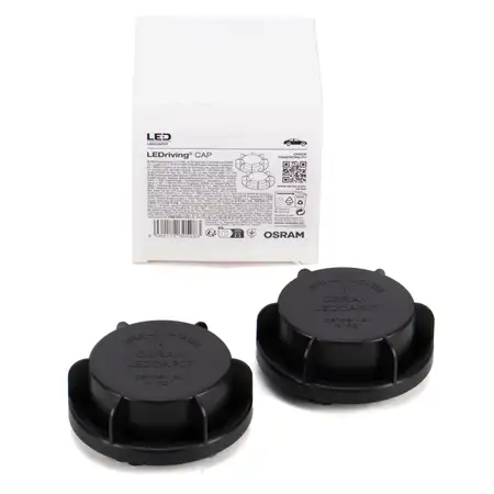 2x OSRAM LEDCAP07 LEDriving CAP Adapter Kappe Scheinwerfer Abdeckkappen f&uuml;r H7-LED