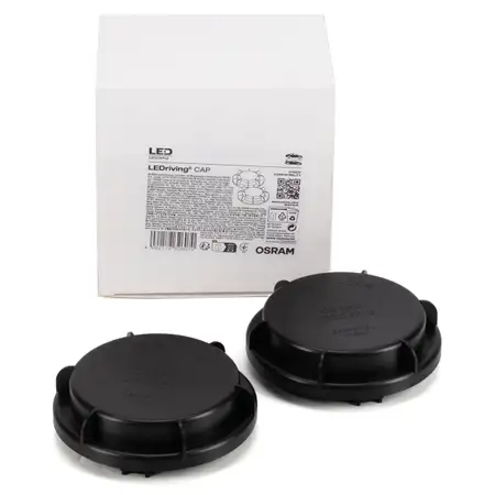 2x OSRAM LEDCAP12 LEDriving CAP Adapter Kappe Scheinwerfer Abdeckkappen f&uuml;r H7-LED