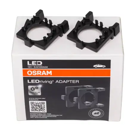 OSRAM 64210DA02 LED Driving LEDriving Adapter Montagehalterung f&uuml;r Night Breaker H7-LED