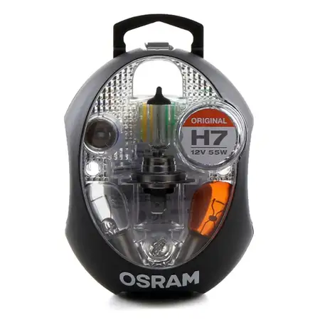 OSRAM CLKMH7 Gl&uuml;hlampen Halogenlampen Ersatzlampen Satz H7 MINIBOX