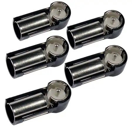 5x DIN &gt; ISO Antenne Adapter Kupplung Stecker Antennenadapter Auto Radio KFZ