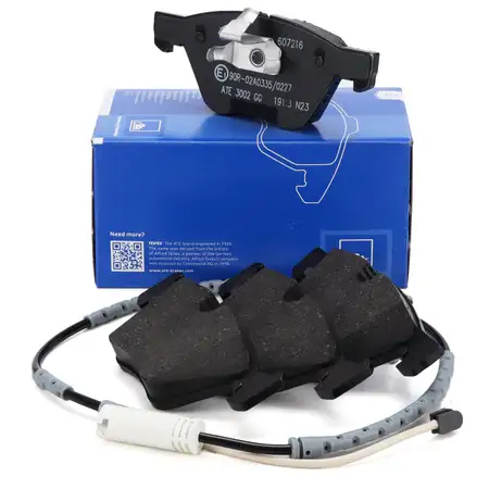 ATE 13.0460-7216.2 Original Bremsbel&auml;ge + Sensor BMW E90-92 X1 E84 03.2010-02.2012 vorne