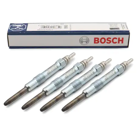 4x BOSCH GLP066 0250202132 Gl&uuml;hkerze ALFA ROMEO FIAT OPEL SAAB SUZUKI 1.9 DIESEL