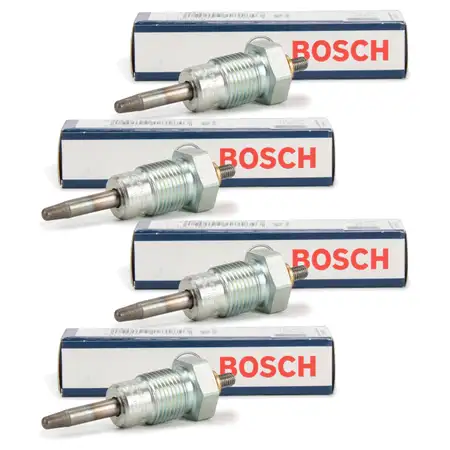 4x BOSCH 0250201044 GLP104 Gl&uuml;hkerze MERCEDES /8 W115 W123 W460 Ponton T1 T2/L