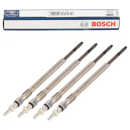 4x BOSCH F002G50048 GLP205 DURATERM Gl&uuml;hkerze CITROEN Jumper 2 FIAT Ducato Boxer 2.3 3.0 D