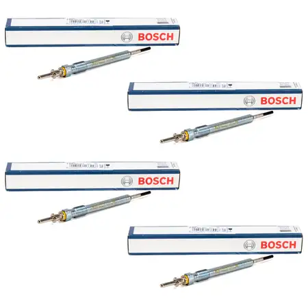 4x BOSCH 0250703001 Gl&uuml;hkerze BMW F20 F21 F40 F22 F23 G20 G21 G30 G31 X1 F48 N47 B47