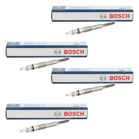 4x BOSCH 0250203012 GLP210 Gl&uuml;hkerze CITROEN FIAT FORD PEUGEOT MITSUBISHI 2.2 DIESEL