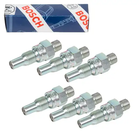 6x BOSCH 0437004002 Einspritzventil MERCEDES Pagode W113 W111 W108 W109 M129 M130