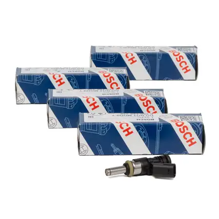 4x BOSCH 0280158336 Einspritzventil f&uuml;r MERCEDES A-KLASSE W169 W245 150-200