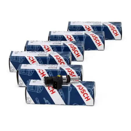 6x BOSCH 0280158040 Einspritzventil Einspritzd&uuml;se EV14 EV-14-KT 980ccm