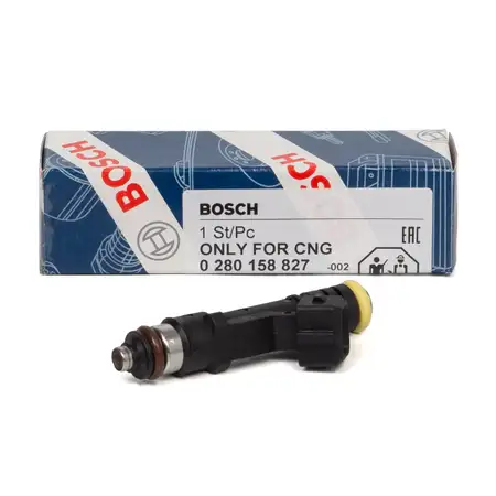 BOSCH 0280158827 Einspritzd&uuml;se CNG FIAT Doblo Multipla 1.6 Panda Punto 1.2/1.4 55232334