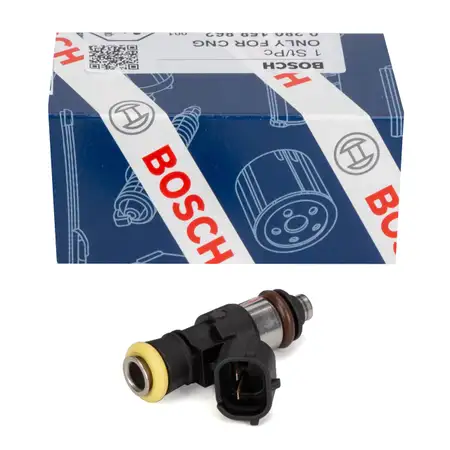 BOSCH 0280158862 Einspritzventil Einspritzd&uuml;se CNG VW Golf 7 AUDI A3 SEAT Leon SKODA