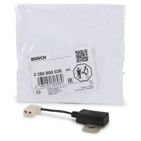 BOSCH 0290800036 Entst&ouml;rstecker Entst&ouml;rkondensator Kondensator Lichtmaschine