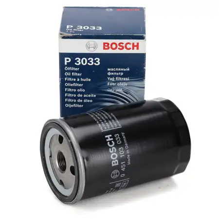 BOSCH 0451103033 &Ouml;lfilter VW Golf 1 2 3 LT 1 Passat Polo T3 T4 PORSCHE 924 056115561G