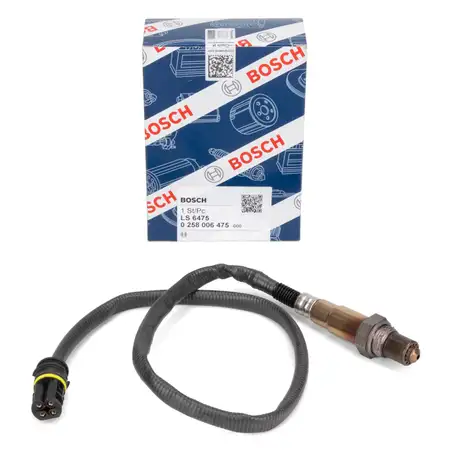 BOSCH Lambdasonde NACH Kat f&uuml;r MERCEDES W203 W204 W211 W212 R171 M271 0025400617