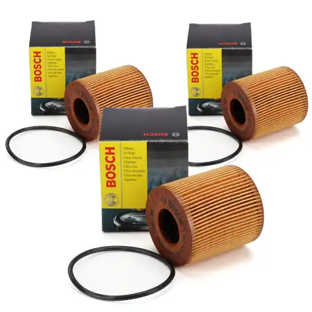 3x BOSCH 1457429249 &Ouml;lfilter CITROEN FIAT FORD JAGUAR MINI OPEL PEUGEOT TOYOTA VOLVO