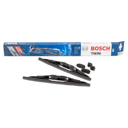 BOSCH 260 TWIN Scheibenwischer Satz 260/260mm VW Kaefer CITROEN 2CV TRABANT P601 vorne