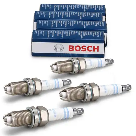 4x BOSCH FLR8LDCU+ Z&uuml;ndkerze OPEL Corsa A B C 1.2-1.8 Zafira A 1.8-2.0