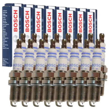 16x BOSCH FR8DPP33+ 0242230500 Z&uuml;ndkerze MERCEDES W202 W210 W211 W220 M113