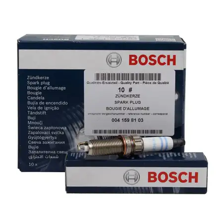 BOSCH Z&uuml;ndkerze ZR6SII3320 DOPPEL IRIDIUM f&uuml;r MERCEDES W204 W211 W212 W166 uvm.