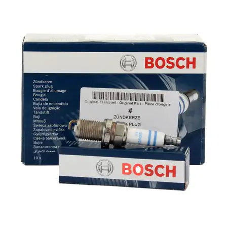 BOSCH Z&uuml;ndkerze FR7DE2 (1 St&uuml;ck) 0242235797 f&uuml;r AUDI SEAT SKODA VW 2.0FSI