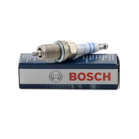 BOSCH Z&uuml;ndkerze Doppelplatin FR5KPP332S 0242245576 f&uuml;r VW AUDI SEAT SKODA