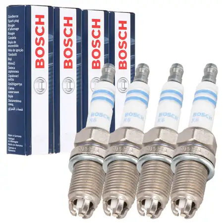 4x BOSCH 0242229799 FR8KTC+ Z&uuml;ndkerze MERCEDES W168 W202 W210 W163 W140 R170 Sprinter