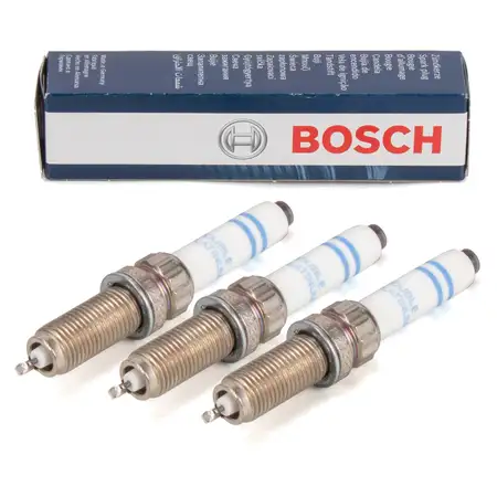 3x BOSCH 0242145555 Z&uuml;ndkerze BMW F20/21 F22/23 F45/46 F30/31 F32/36 MINI F55 F56 B38