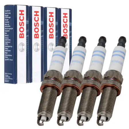 4x BOSCH ZR6SII3320 0242140521 Z&uuml;ndkerze CITROEN PEUGEOT 308 II 508 II 1.6 PureTech