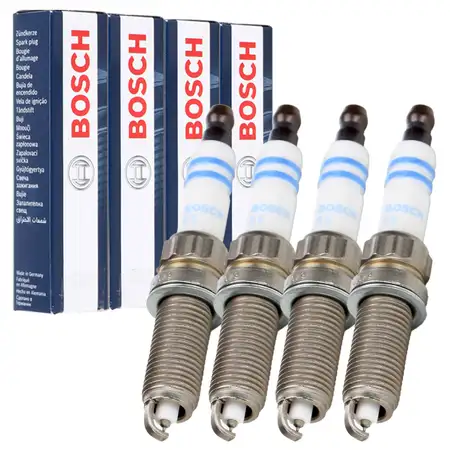 4x BOSCH 0242135518 ZR7SI332S Z&uuml;ndkerze CITROEN DS MINI PEUGEOT 1.4 1.6 95-211 PS