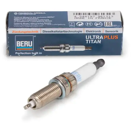 BERU UPT16P Z&uuml;ndkerze ULTRA PLUS TITAN BMW F20 F30 MINI R56 CITROEN C4 C5 3 PEUGEOT 208