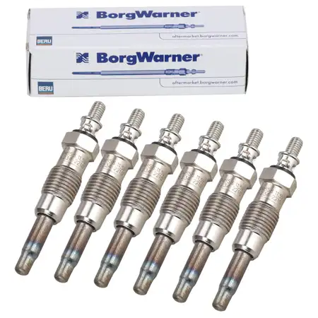 6x BERU GN858 0100226234 Gl&uuml;hkerze MERCEDES W124 W463 W140 300/350 D OM603