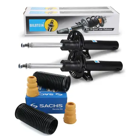 2x BILSTEIN B4 Sto&szlig;d&auml;mpfer + SACHS Staubschutz Satz f&uuml;r VW Tiguan (5N_) vorne