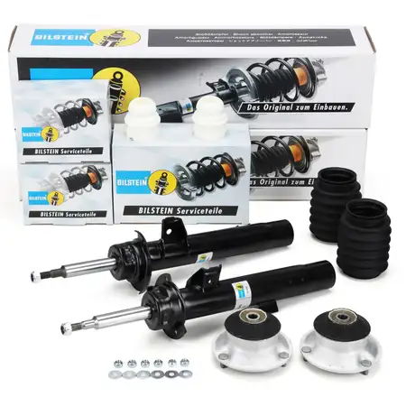 2x BILSTEIN B4 Sto&szlig;d&auml;mpfer + Staubschutz + B1 Domlager BMW 3er E92 E93 mit M-Technik vorne