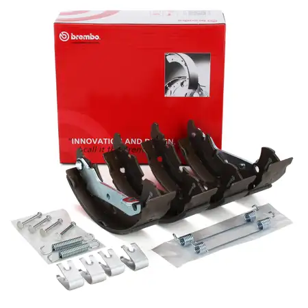 BREMBO S24532 Bremsbacken + Zubeh&ouml;r Satz FORD Fiesta 4 MK4 5 MK5 Fusion Ka MAZDA 2 (DY)