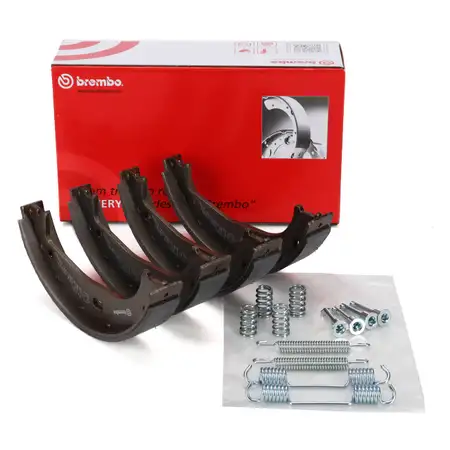 BREMBO Bremsbacken + Zubeh&ouml;r Satz BMW 3er E36 316-328i 318tds 325td/tds Z1 Z3 1.8-3.0i