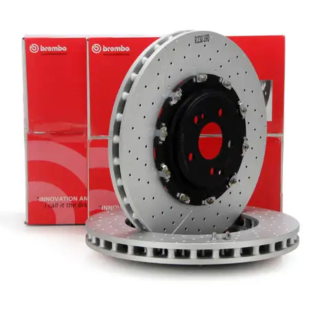 BREMBO 09.9313.33 Bremsscheiben Satz MERCEDES C204 C63AMG R230 SL AMG vorne 2304211212